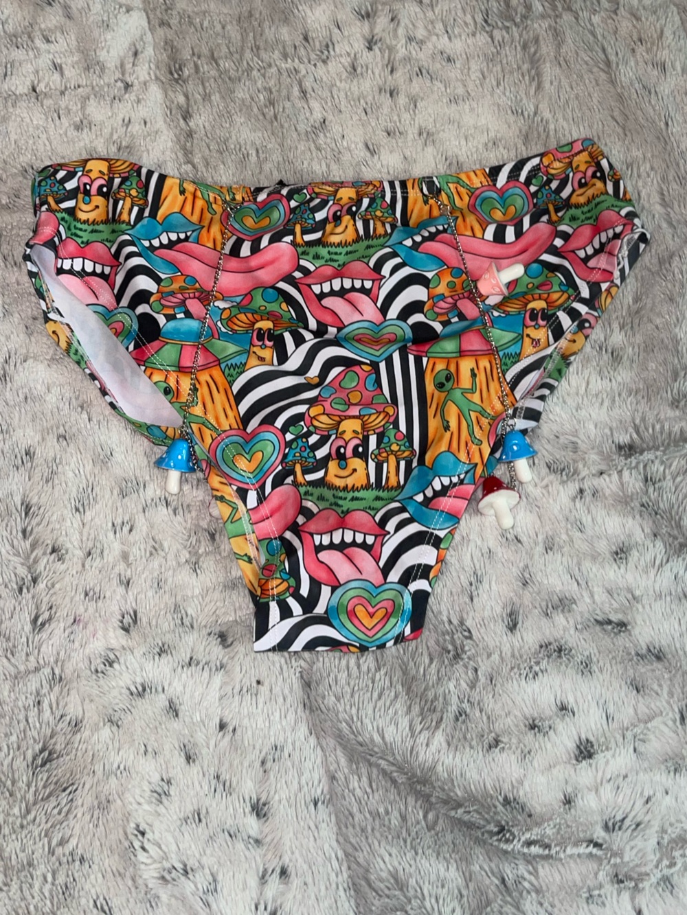 Colorful Pop Art Psychedelic Bottoms - Multi-Color